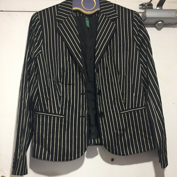 LAUREN RALPH LAUREN STRIPE BLAZERS SIZE 12 - Picture 1 of 9